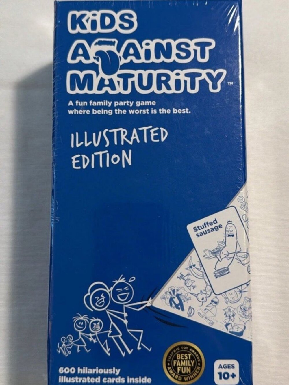 Kids Against Maturity Illustrated Edition Family Card Game New Sealed